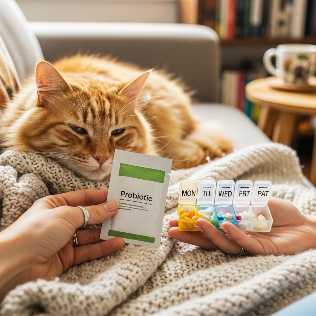 When Should You Give Probiotics to Cats After Antibiotics?