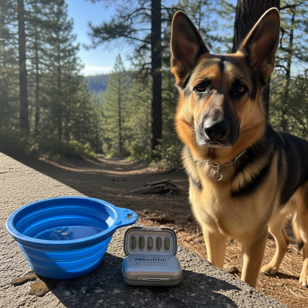 Probiotics for German Shepherds With Sensitive Stomachs