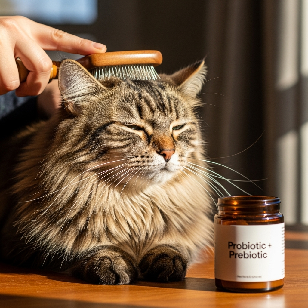 Can Probiotics Support Cat Skin & Coat Wellness?