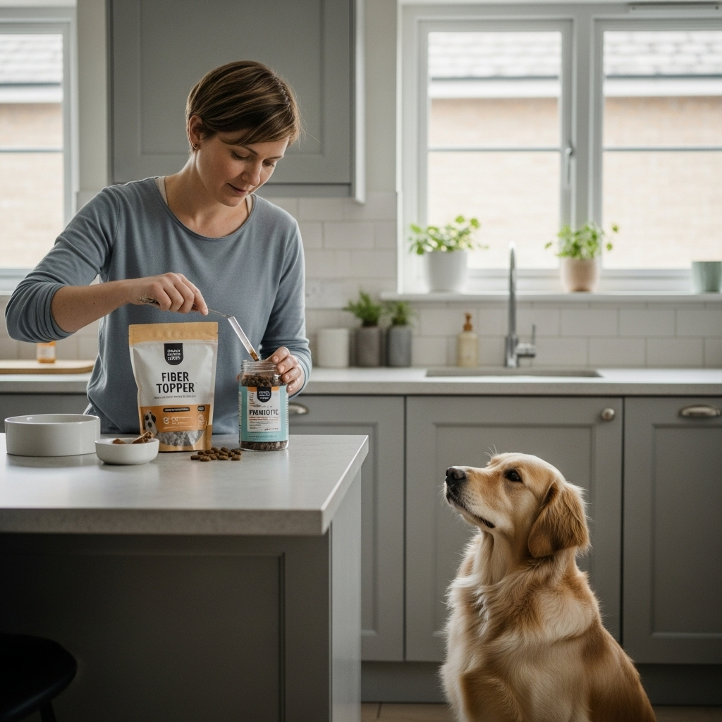Anal Gland Support: Fiber + Probiotics for Dogs