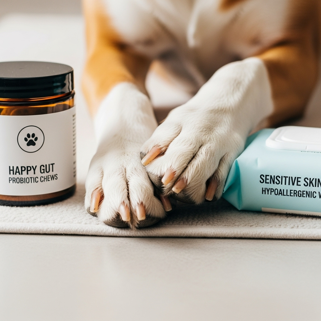 Paw Licking & Yeast-Prone Skin: Probiotics for Dogs